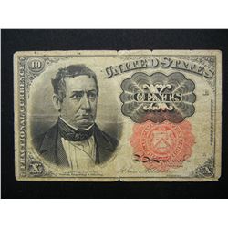 1874 .10 Cent Fractional Note