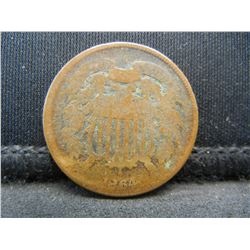 1864 Two Cent Piece