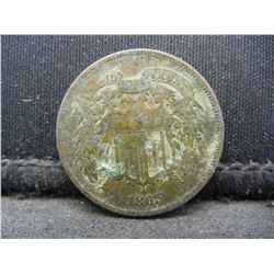 1865 Two Cent Piece