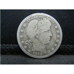 1912 S barber Quarter