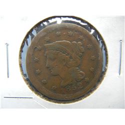 1852 Large Cent