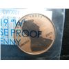 Image 2 : 2019 W Lincoln Cent Reverse Proof in OGP