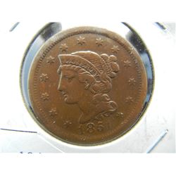 1851 Large Cent