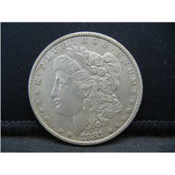 1881 Morgan Dollar AU Better Date