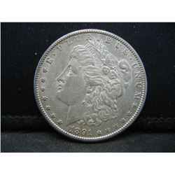 1891 S Morgan Dollar CH BU better date
