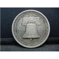 1926 Sesqui Half Dollar Commem