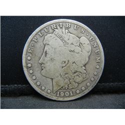 1901 S Morgan Dollar Semi Key