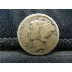 1921 Mercury Dime Key Date