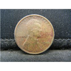 1922 D Lincoln Cent Semi Key