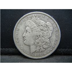 1901 Morgan Dollar XF  Tough Date