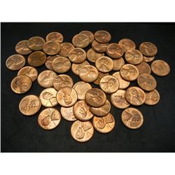 BU Roll 1956 D Lincoln Cents