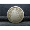 Image 1 : 1853 Arrows Seated Dime