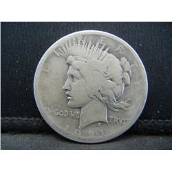 1921 Peace Dollar Key Date