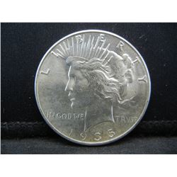 1935 Peace Dollar CH BU Flashy Nice!!!!