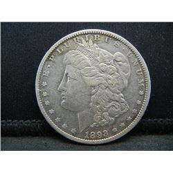 1893 CC Morgan Dollar XF