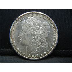 1887 S Morgan Dollar BU Better Date