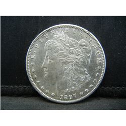1897 S Morgan Dollar CH BU Better Date