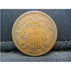 1865 Two Cent Piece