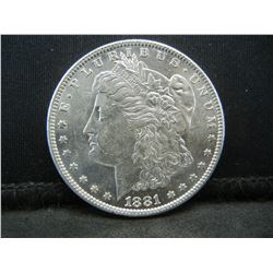 1881 O Morgan Dollar CH BU Frosty
