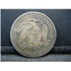 Image 2 : 1873 Arrows Seated Half Dollar Better Date