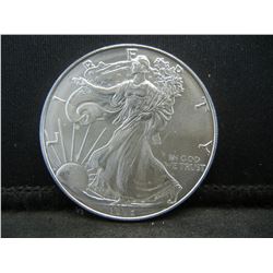 1996 American Silver Eagle Gem BU Key date