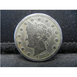 1885 Liberty Nickel VG Key Date RARE