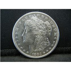 1883 S Morgan Dollar AU+ Key Date Semi PL