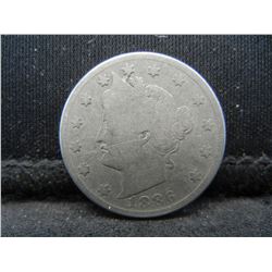 1886 Liberty Nickel VG Key Date