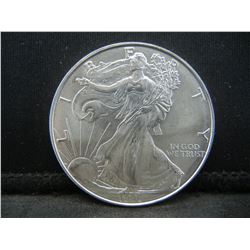 1996 American Silver Eagle Gem BU Key date