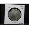 Image 3 : 1881-S United States Morgan Silver Dollar BU