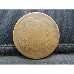 1867 United States Two 2 Cent Piece