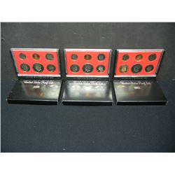 1980, 1981, 1982 United States Clad Proof Sets in Original Packaging