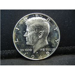 1969 United States 40% Silver Kennedy Half Dollar Proof