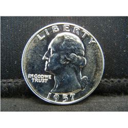 1957 United States Washington Silver Quarter