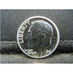 1960 United States Roosevelt Silver Dime Proof