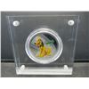 Image 2 : Disney Limited Edition 2014 Proof Colorized Pluto 1 Oz. .999 Silver Round