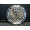 Image 2 : 2002 United States Olympic Winter Games Uncirculated Silver Dollar in Original Packaging