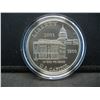 Image 2 : 2001 United States Capitol Visitor Center Uncirculated Silver Dollar in Original Packaging