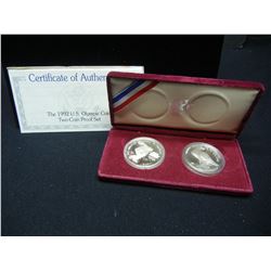 1983, 1984 United States Olympiad Silver Coins