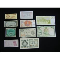 10 Different World Currency Notes