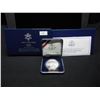 Image 1 : 2002 United States Olympic Winter Games Proof Silver Dollar in Original Packaging