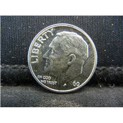 1960 United States Roosevelt Silver Dime Proof