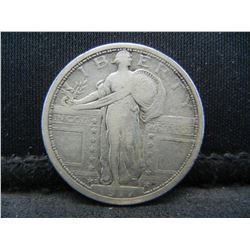 1917 United States Standing Liberty Silver Quarter