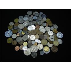 1 POUND FOREIGN COINS