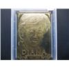 Image 2 : PRINCESS DIANA, "THE QUEEN OF HEARTS", 23K GOLD, GRADED BY WCG AS 10/GEM MINT