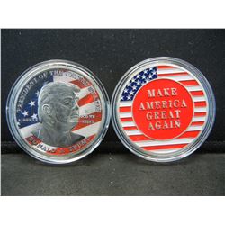 (2-TRUMP MEDALS), PROOF