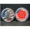 Image 1 : (2-TRUMP MEDALS), PROOF