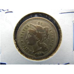 1876 Three Cent Piece