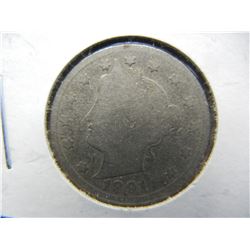 1891 V Nickel