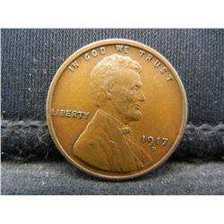 1917 D Wheat Cent